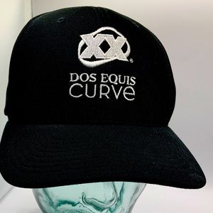 XX Dos Equis Curve black hat Flexfit 110 OSFA